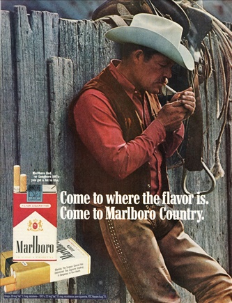 kadın sigarası ve kovboylar