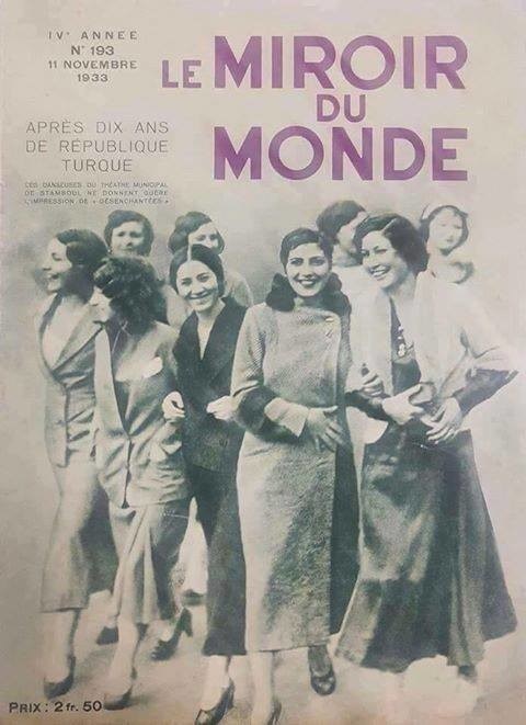 kasım 1933 tarihli le monde dergisi