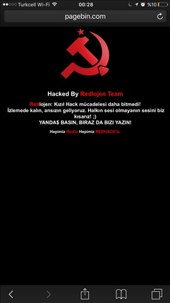 18.06.2017 trt'nin resmi sitesinin hacklenmesi
