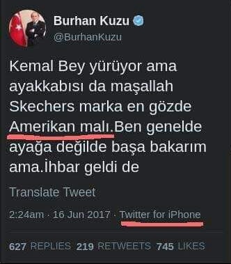 chp lideri kemal kılıçdaroğlu'nun 300 tl'lik spor ayakkabı giymesi