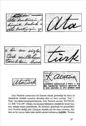 Atatürk imzası