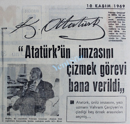 Atatürk imzası